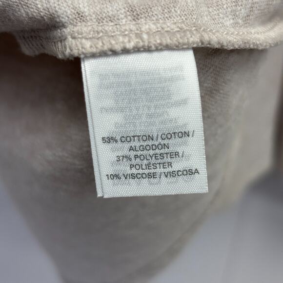 Victoria's Secret Womens Boho Beachy Lace Neutral Tunic Top Size M Comfy Casual - Picture 7 of 8